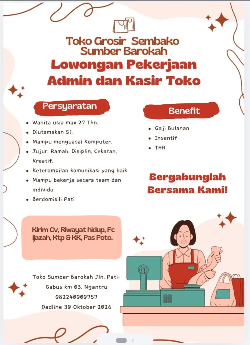 Admin dan Kasir Toko